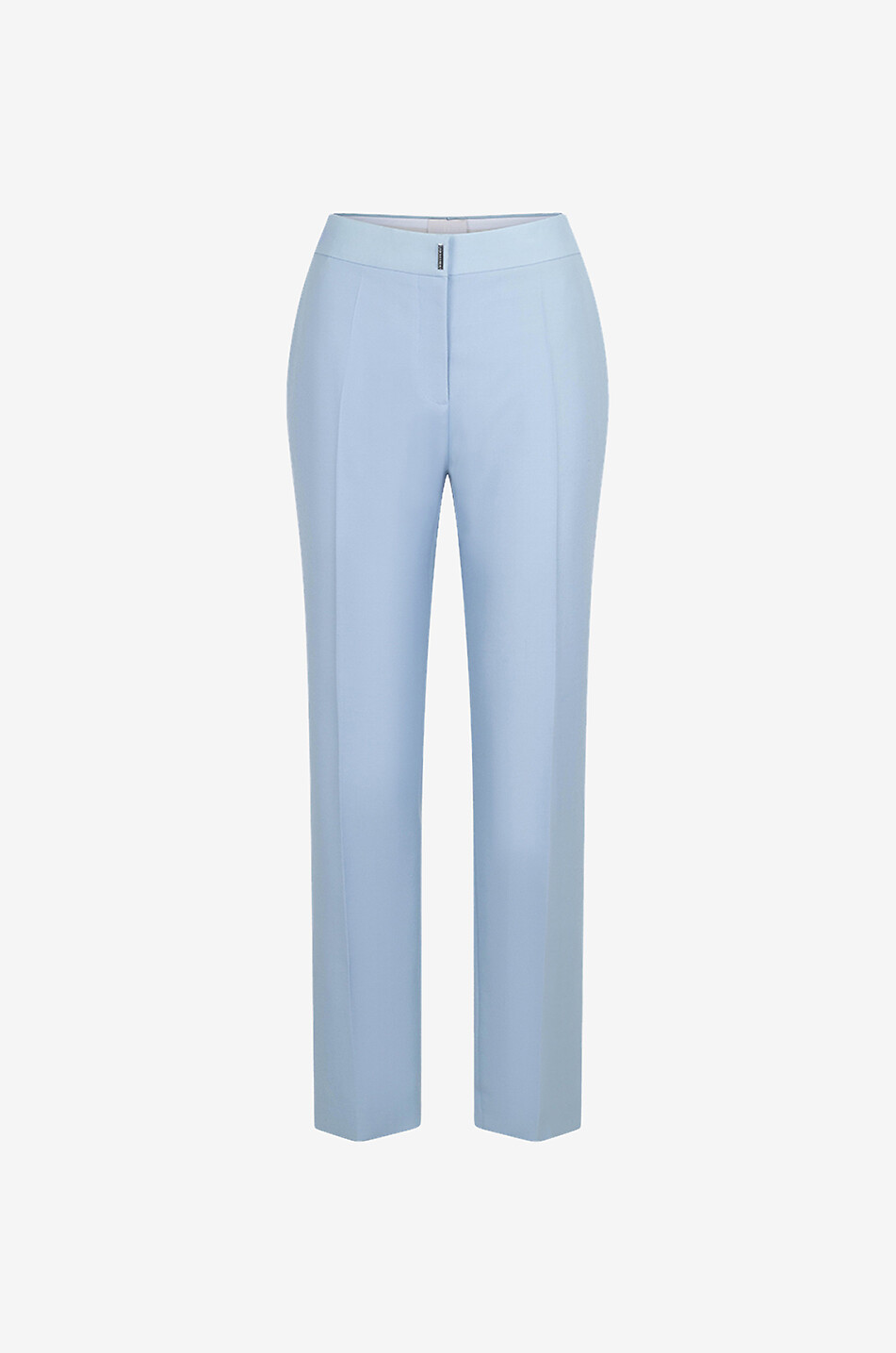 GIVENCHY Hose mit geradem Bein aus Wolle und Mohair Damen BLAU 1
