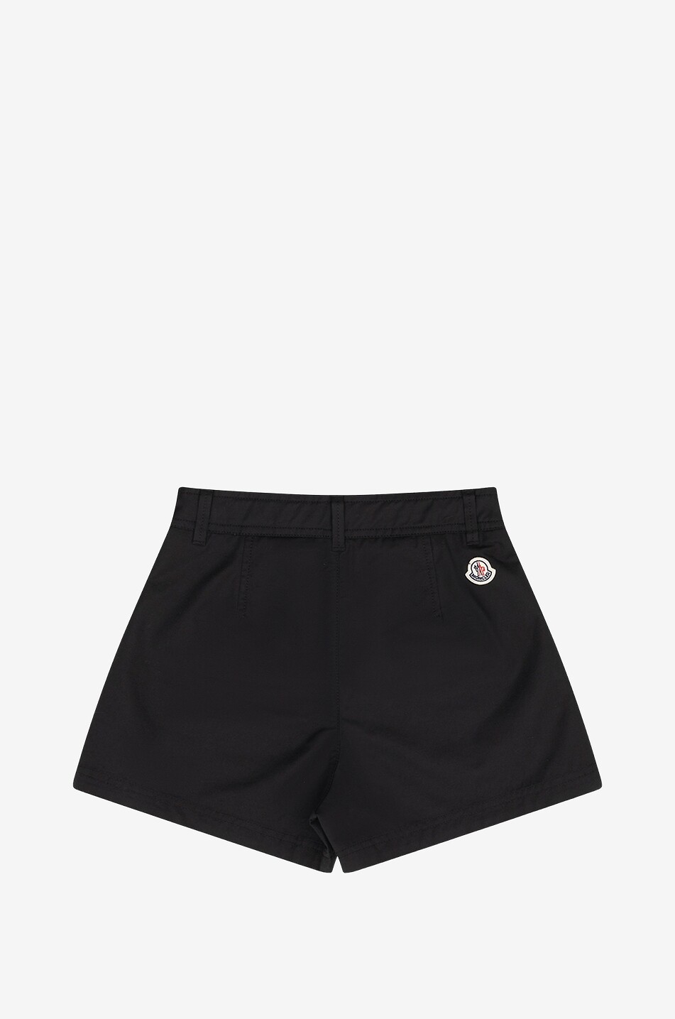 MONCLER Short cargo fille en sergé Garçon NOIR 2