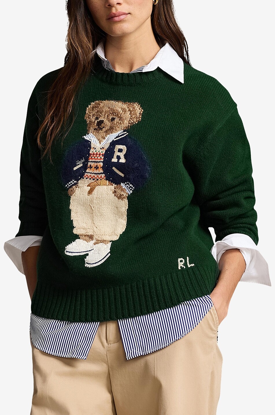 Ralph lauren bear femme sale