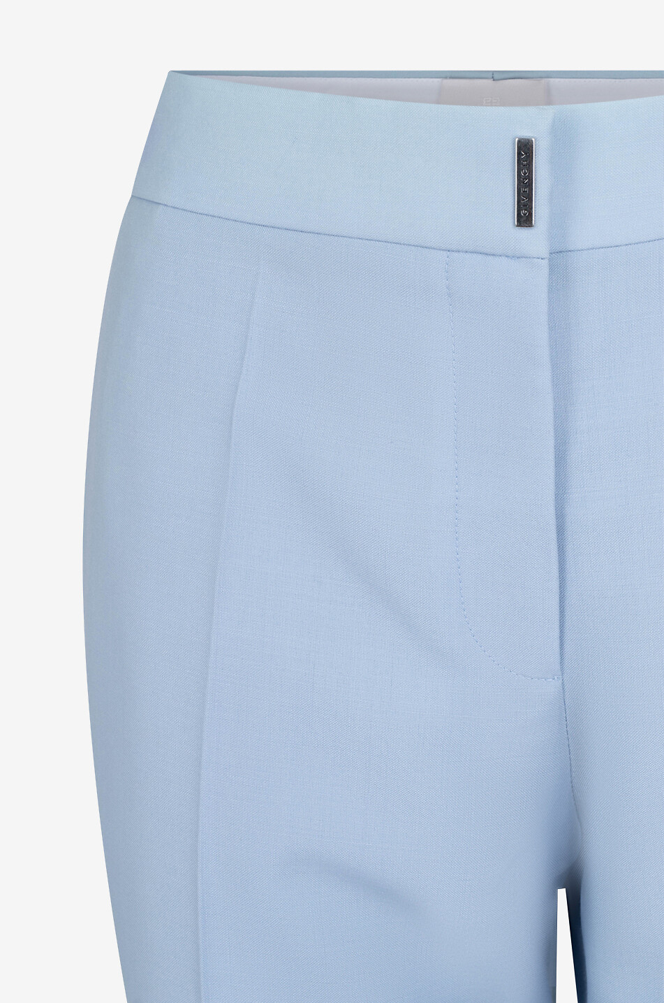 GIVENCHY Hose mit geradem Bein aus Wolle und Mohair Damen BLAU 3