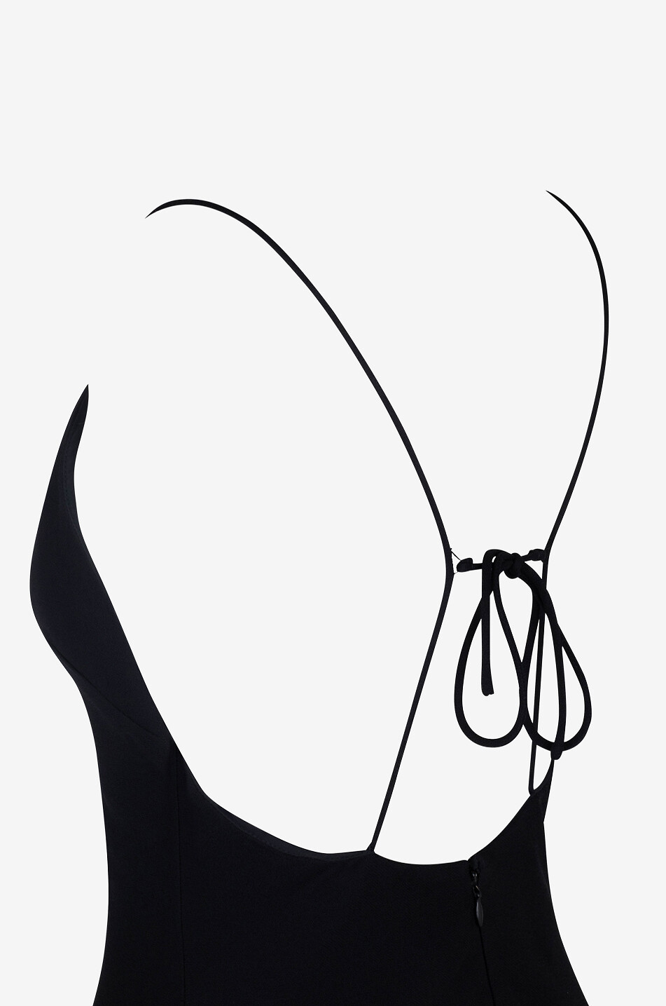 STELLA McCARTNEY Langes Trägerkleid aus Viskose Damen SCHWARZ 3