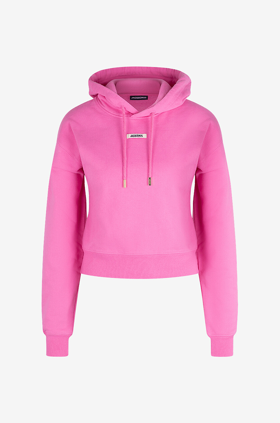 JACQUEMUS Sweat-shirt à capuche Le hoodie Gros Grain Femme ROSE 1