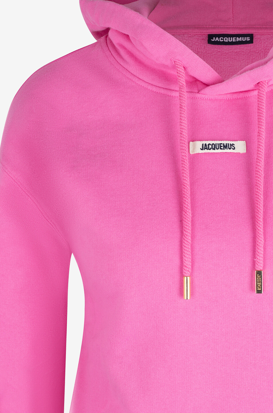 JACQUEMUS Sweat-shirt à capuche Le hoodie Gros Grain Femme ROSE 3