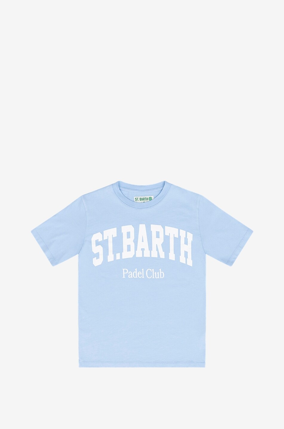 MC2 SAINT BARTH Padel Club children's cotton T-shirt Boy BLUE 1