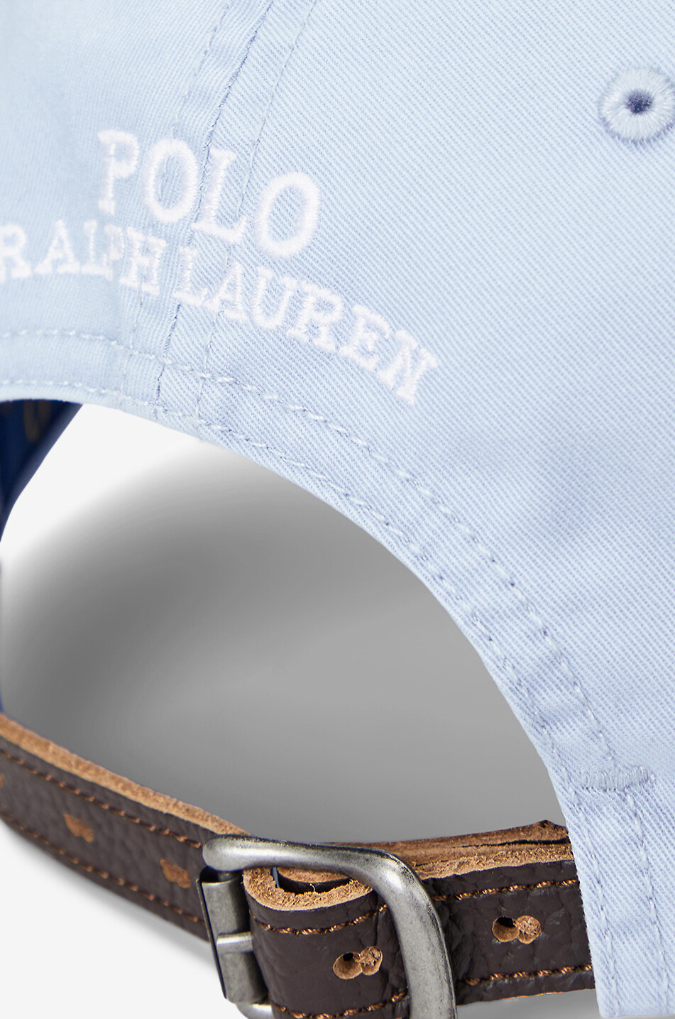 POLO RALPH LAUREN Pony M Classics gabardine baseball cap Men LIGHT BLUE 3