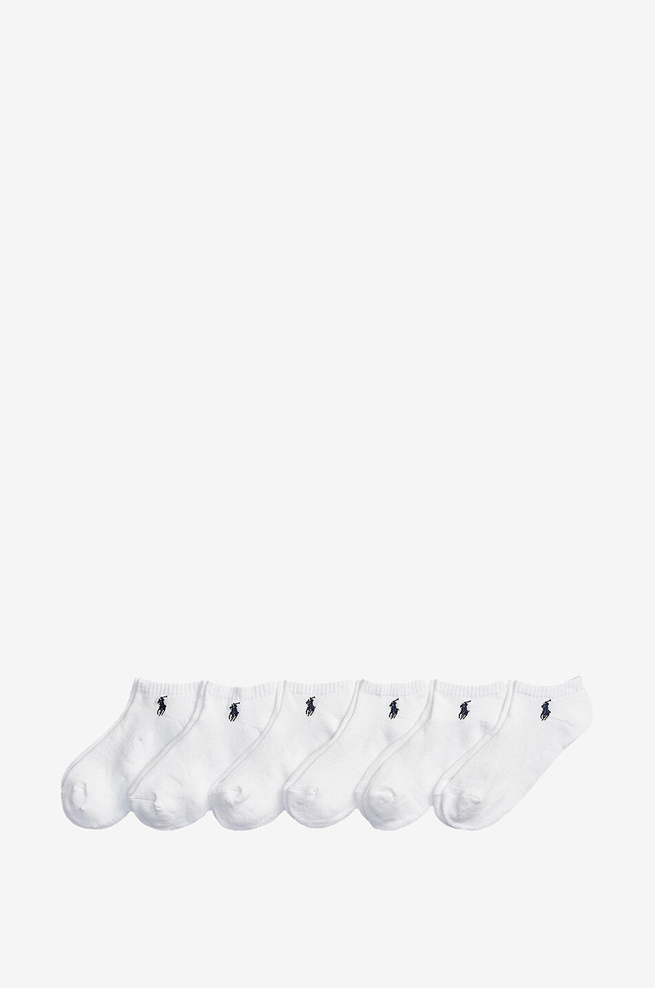 Pony pack of 6 pairs of low-profile sport socks