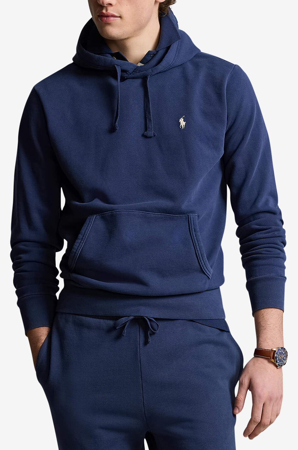 POLO RALPH LAUREN Kapuzensweatshirt mit Stickerei Pony Herren MITTELBLAU 2