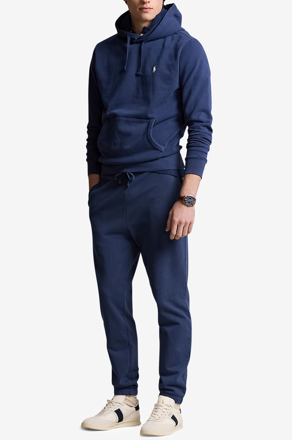 POLO RALPH LAUREN Kapuzensweatshirt mit Stickerei Pony Herren MITTELBLAU 4