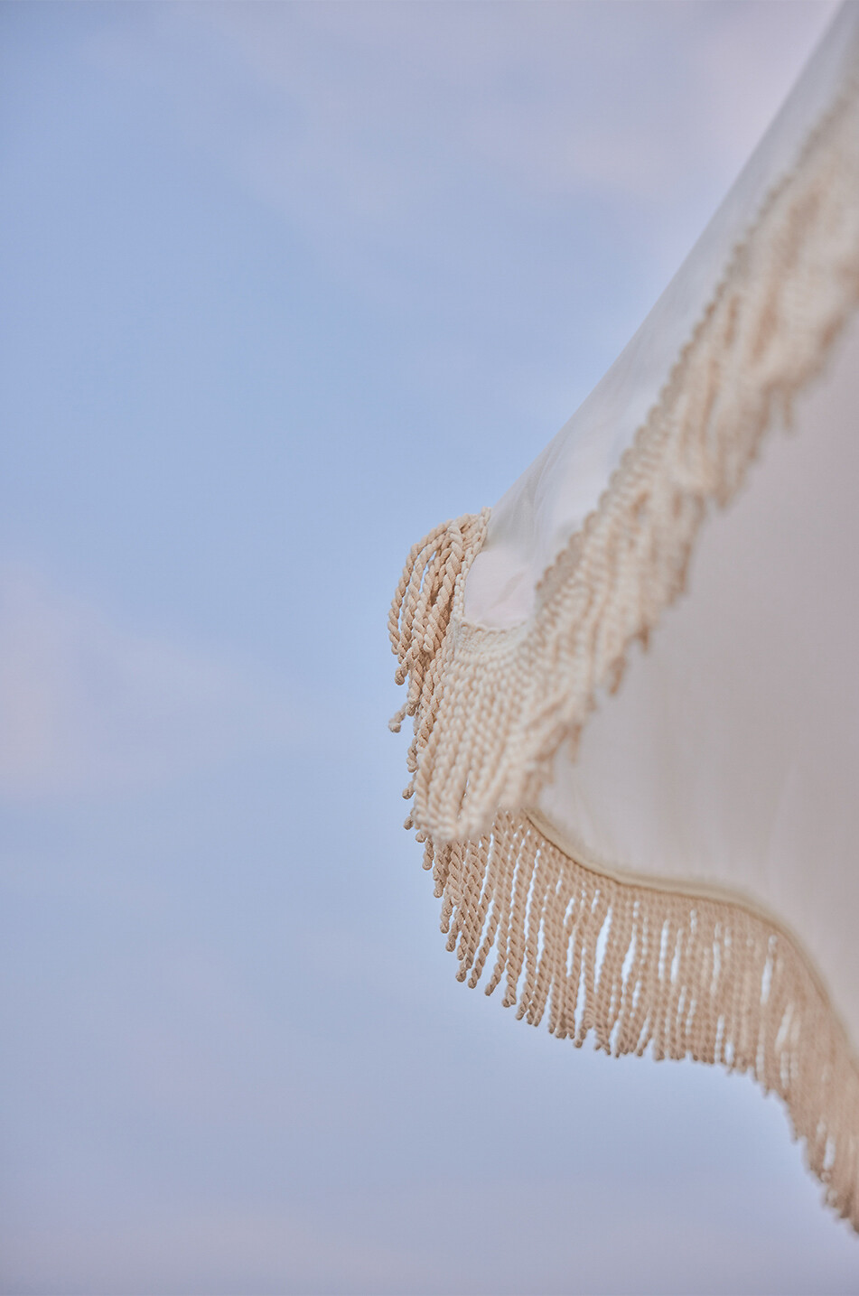 Sonnenschirm mit Fransen The Premium Beach Umbrella
