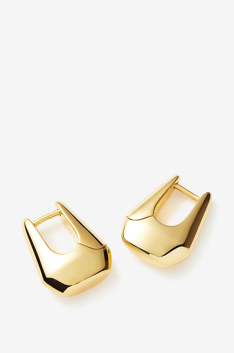 MISSOMA Lucy Williams Arco Small vermeil hoop earrings Women GOLDEN 2