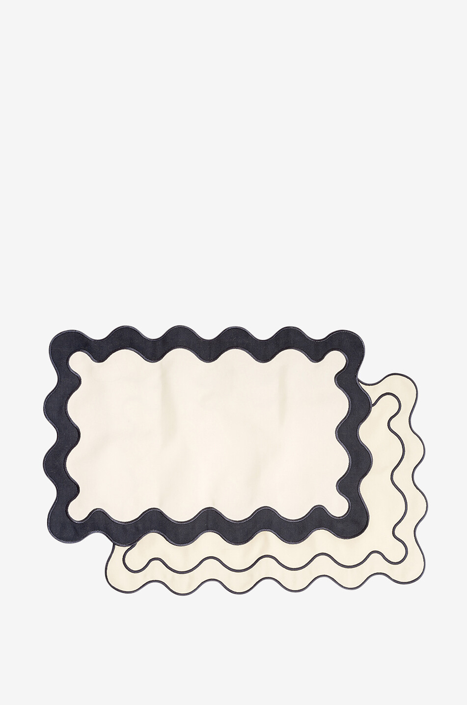BUSINESS & PLEASURE CO. 4er-Set Tischsets aus Segeltuch The Placemat Riviera Haus BEIGE 3