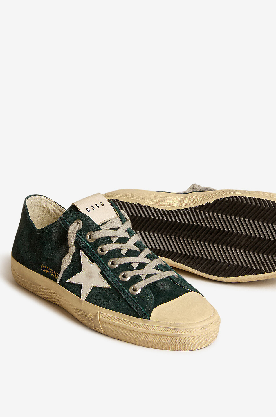 Golden popular Goose sneakers green