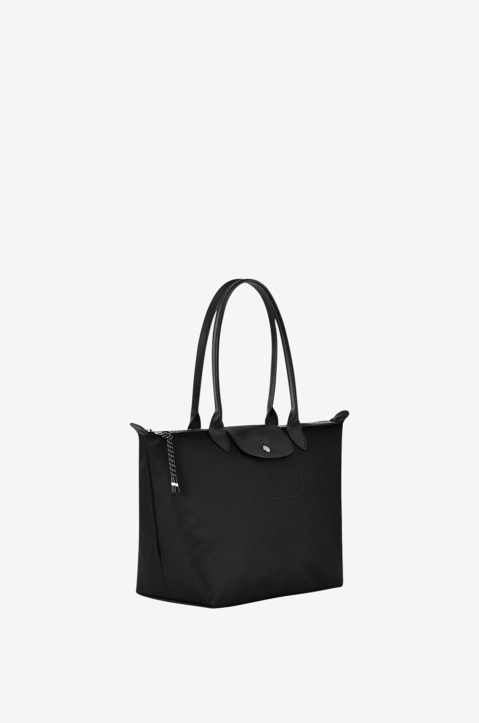 Le Pliage Energy L canvas and leather tote bag