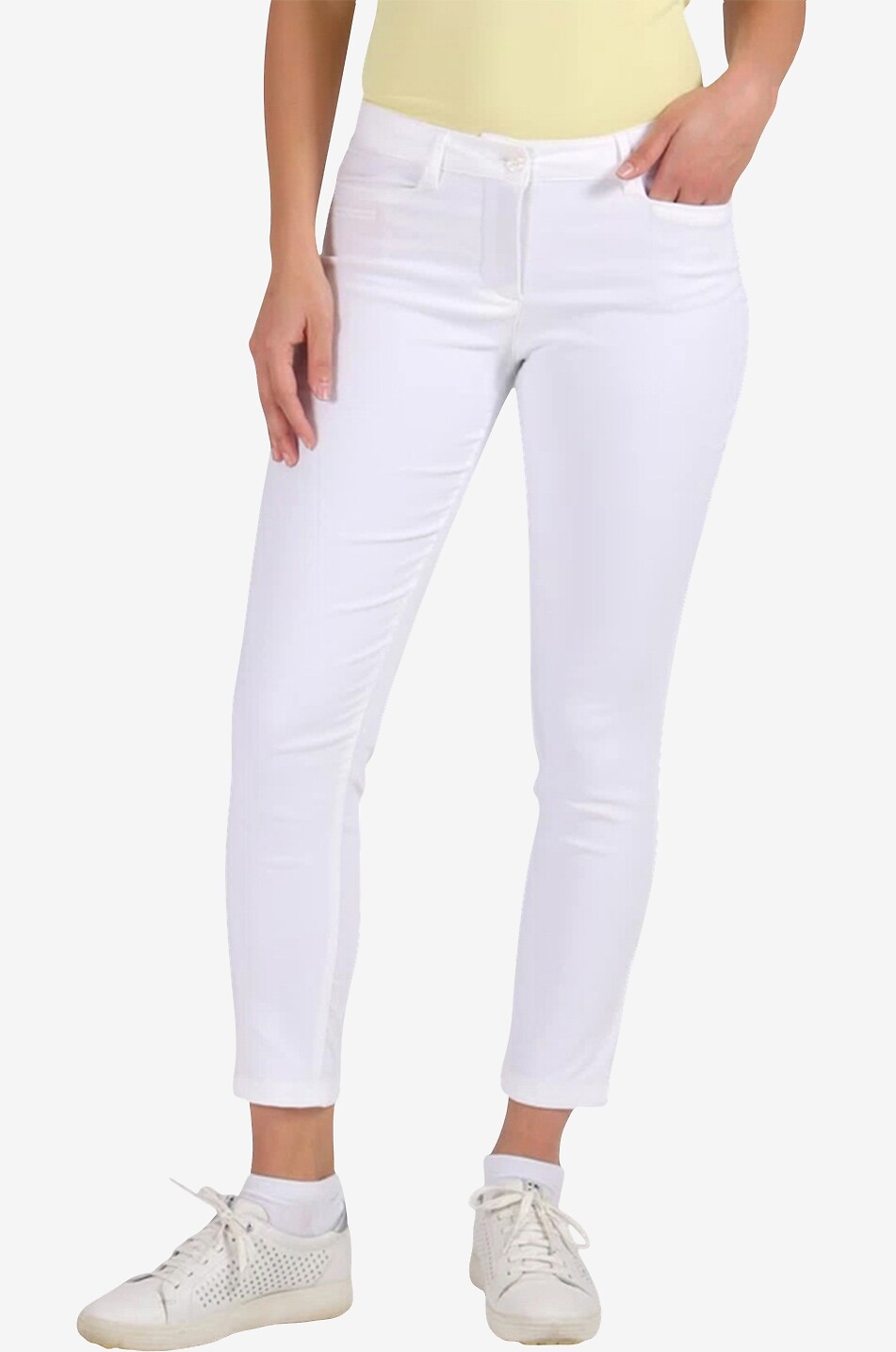 CHERVO Pantalon de golf stretch Sonora 100 Femme BLANC 3