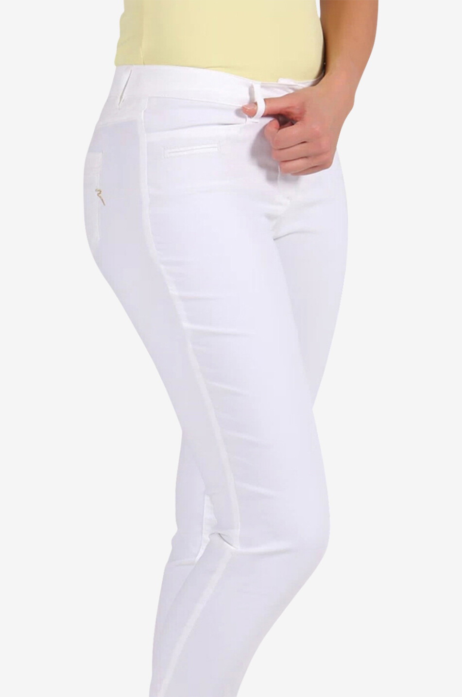CHERVO Pantalon de golf stretch Sonora 100 Femme BLANC 4