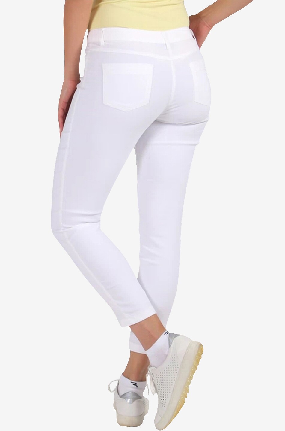 CHERVO Pantalon de golf stretch Sonora 100 Femme BLANC 5