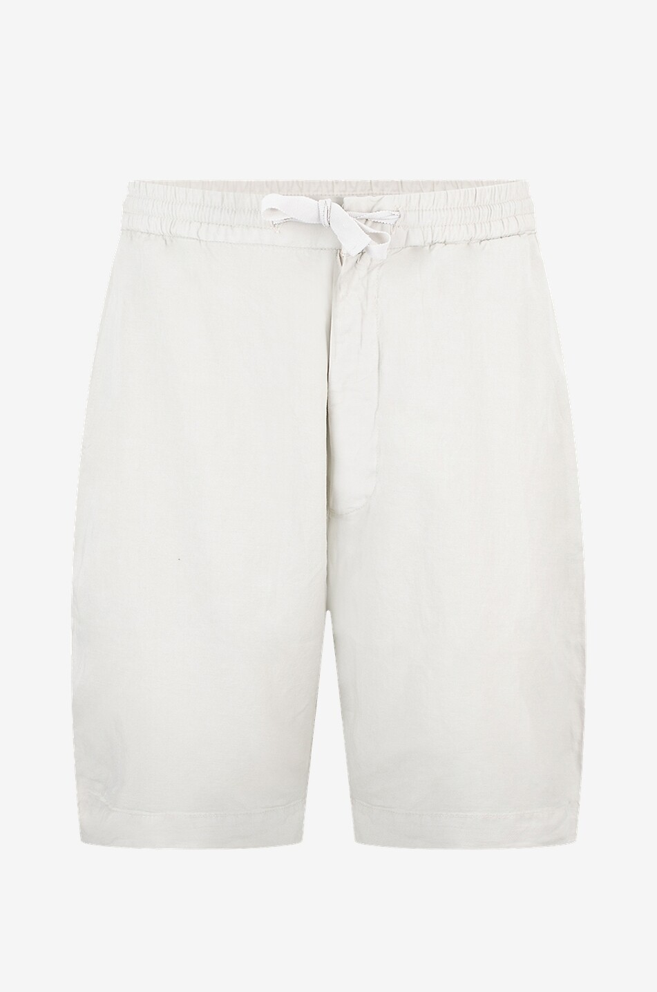 OFFICINE GENERALE Phil lyocell linen and cotton Bermuda shorts Men GREY 1