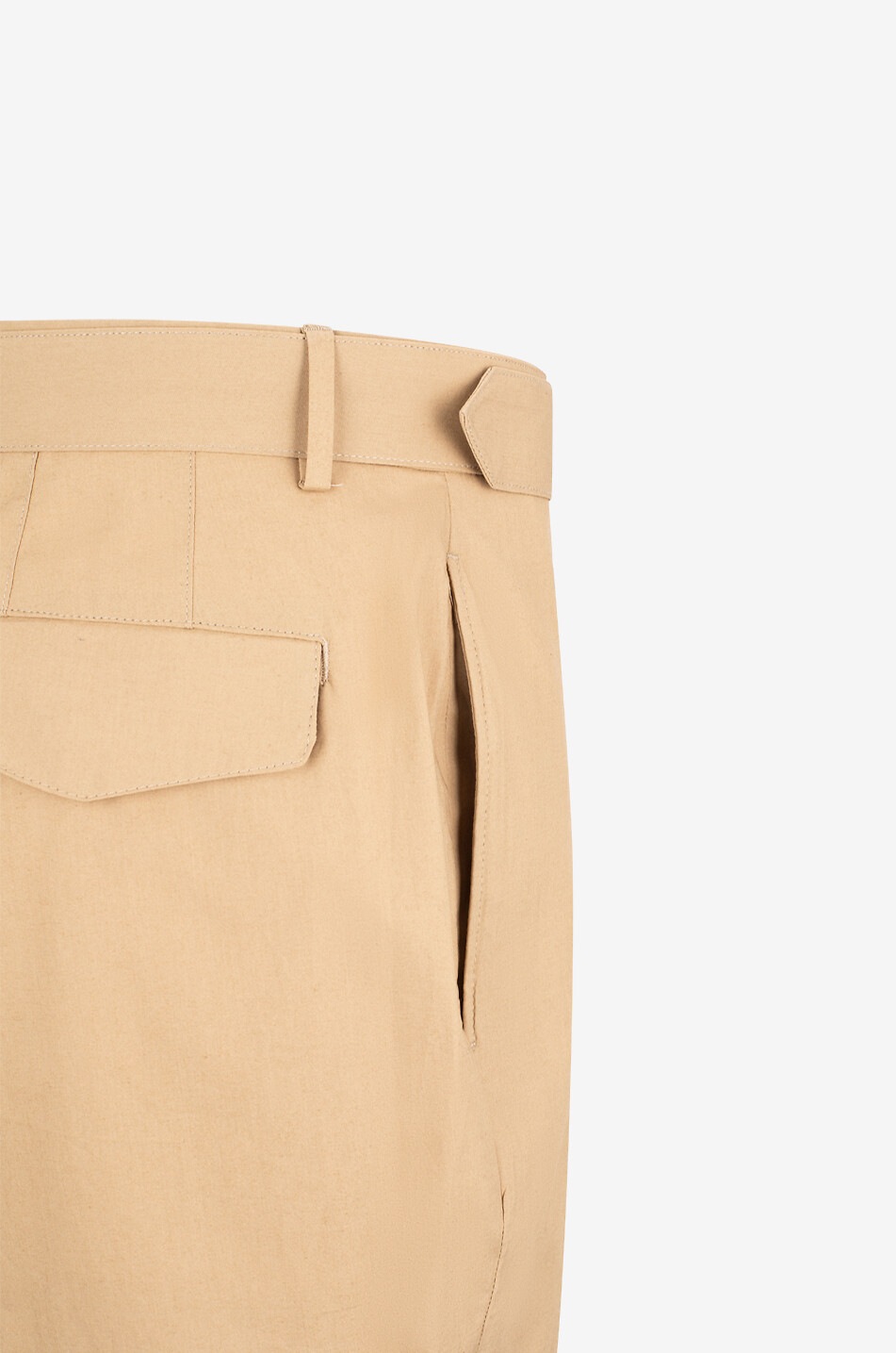 OFFICINE GENERALE Owen organic cotton trousers Men BEIGE 3