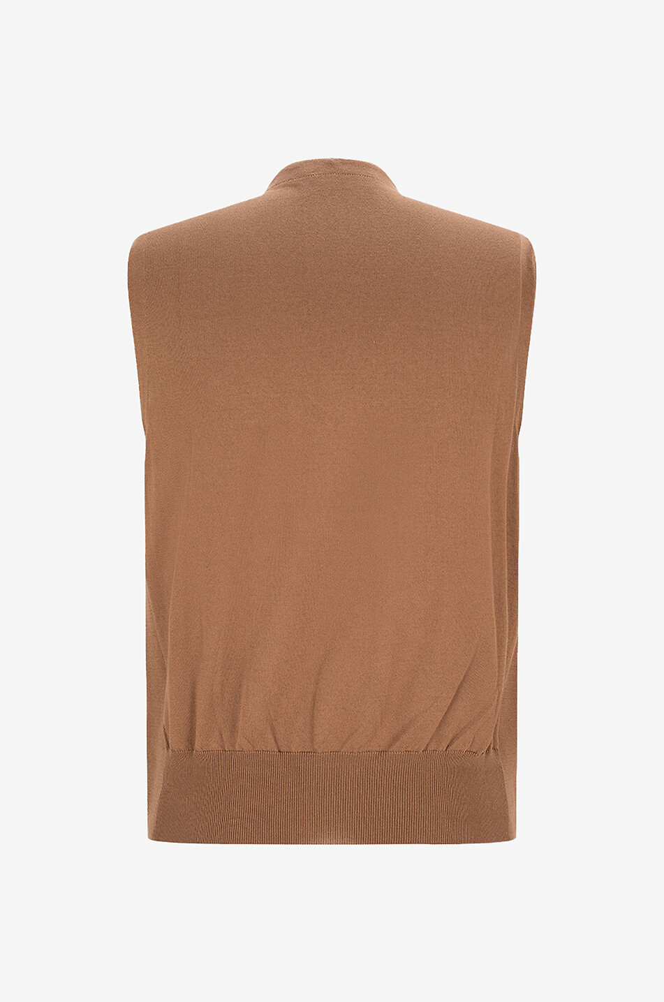 GRAN SASSO Weste aus Baumwolle Herren MITTELBRAUN 2