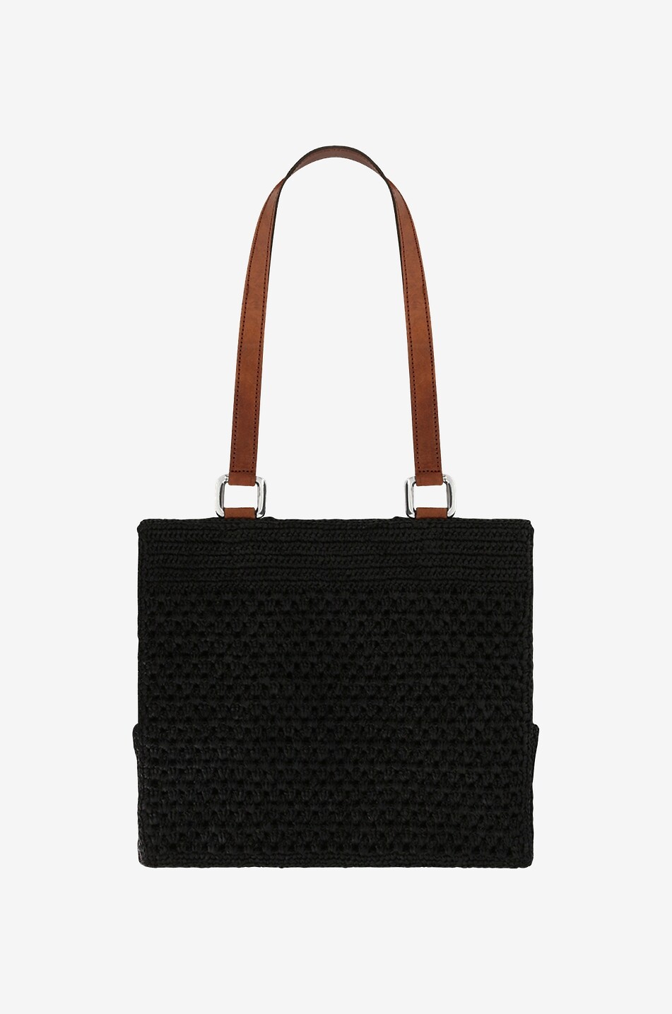 Irina raffia tote bag