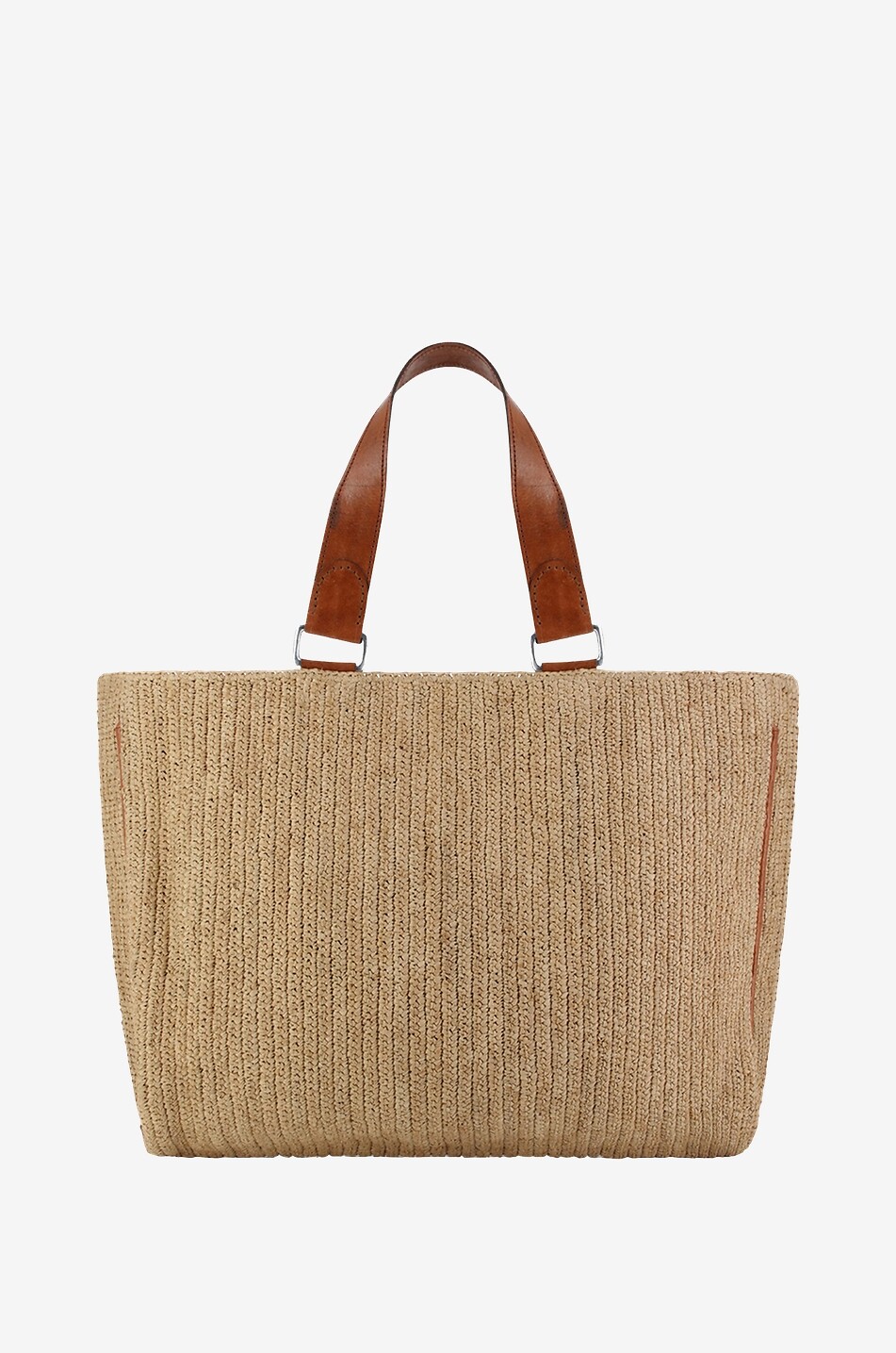 Cabas en raphia Isika