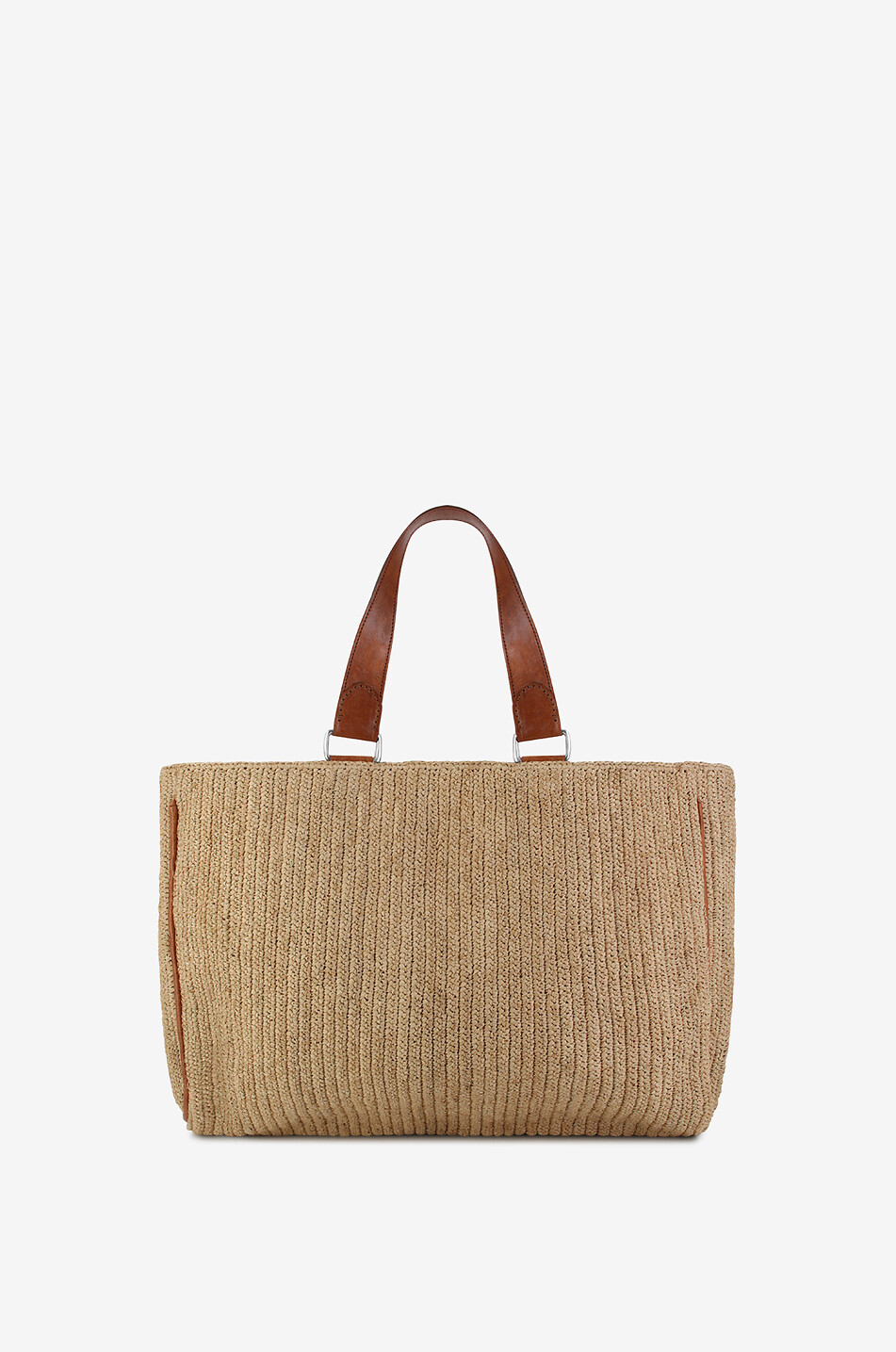 Cabas en raphia Isika