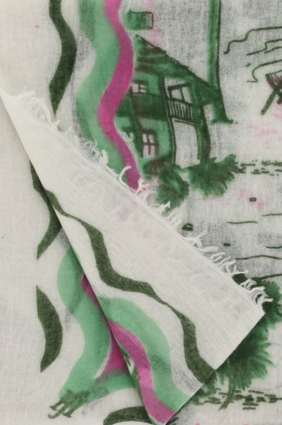FRIENDLY HUNTING Beach Club cashmere shawl Women MULTI COLOURED 2