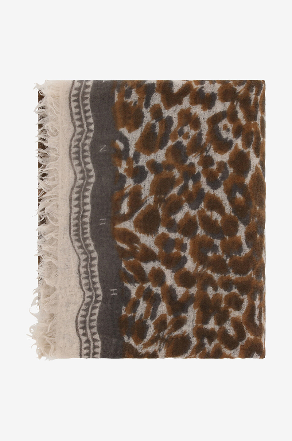 FRIENDLY HUNTING Cashmere scarf Women BROWN 1