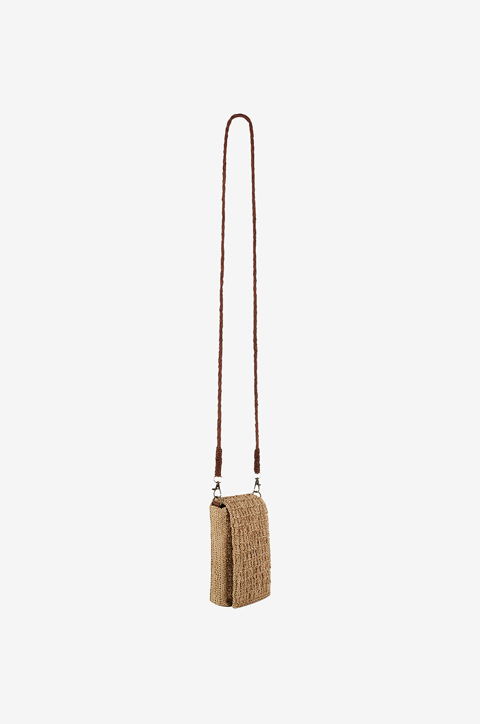 IBELIV Smartphonetasche aus Raffiabast Vao Damen BEIGE 2