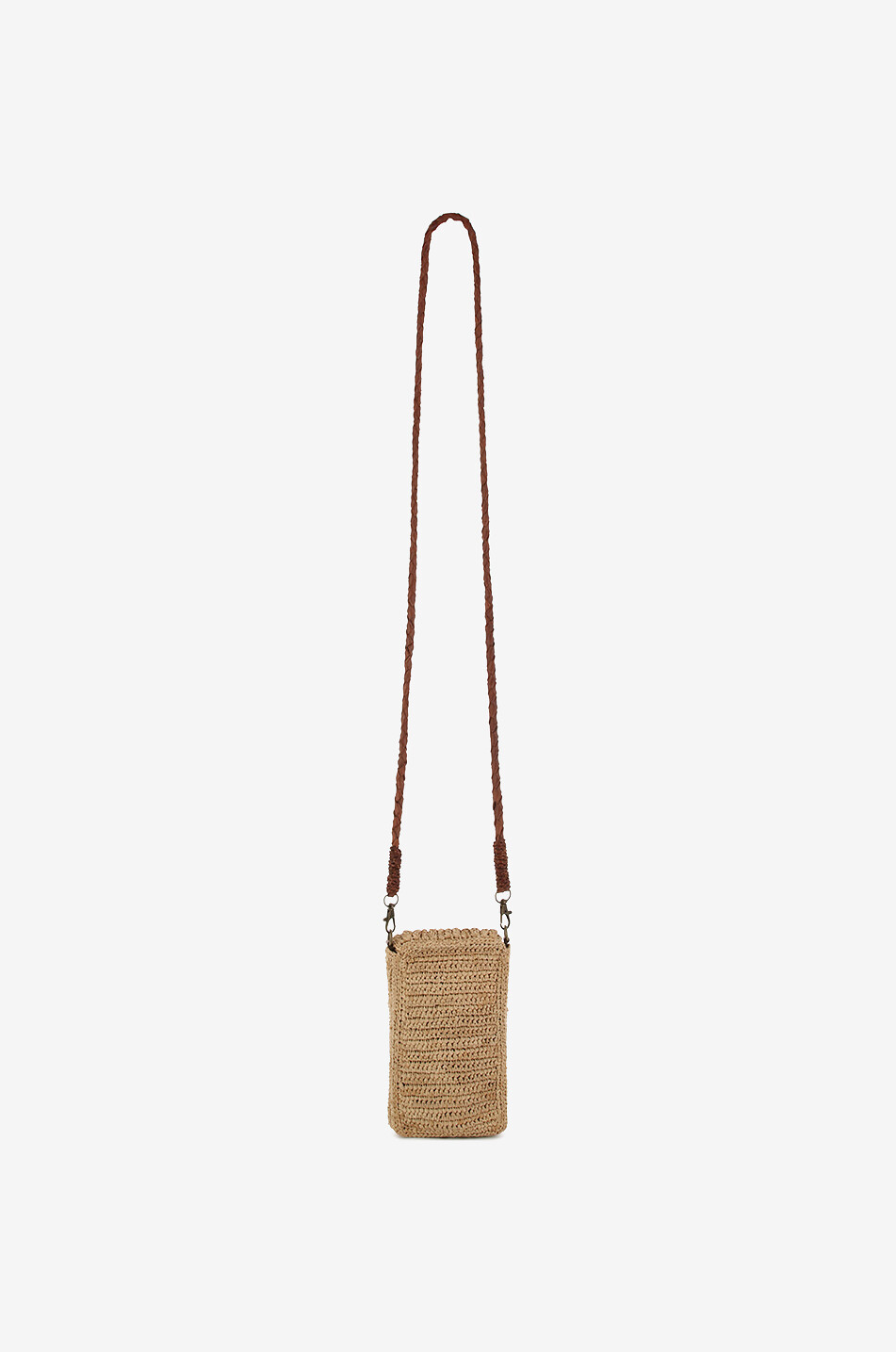 IBELIV Smartphonetasche aus Raffiabast Vao Damen BEIGE 3