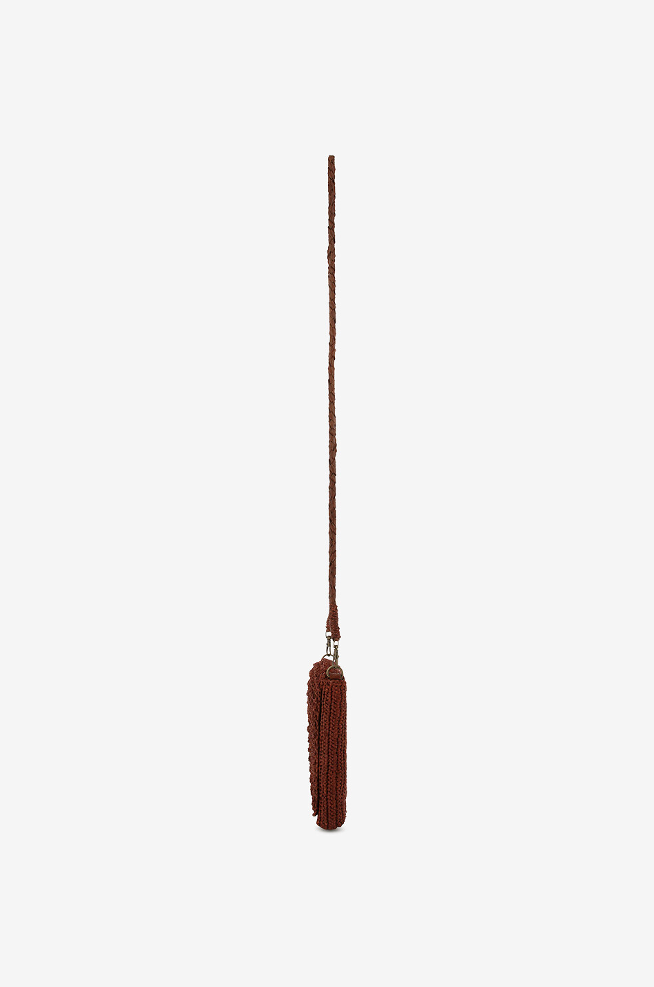 IBELIV Smartphonetasche aus Raffiabast Vao Damen DUNKELBRAUN 4