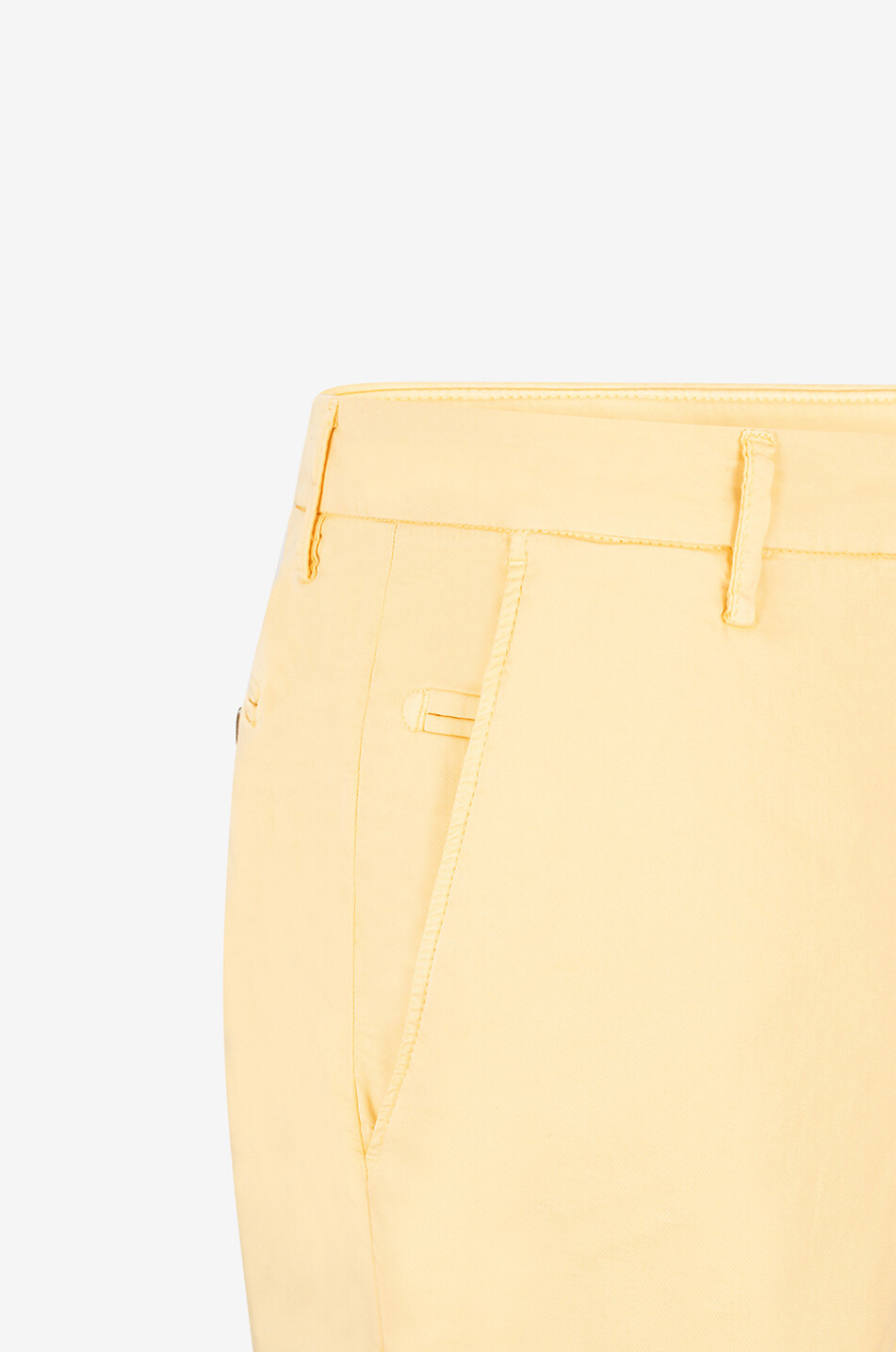 MAURIZIO BALDASSARI Cotton and silk Bermuda shorts Men MEDIUM YELLOW 3