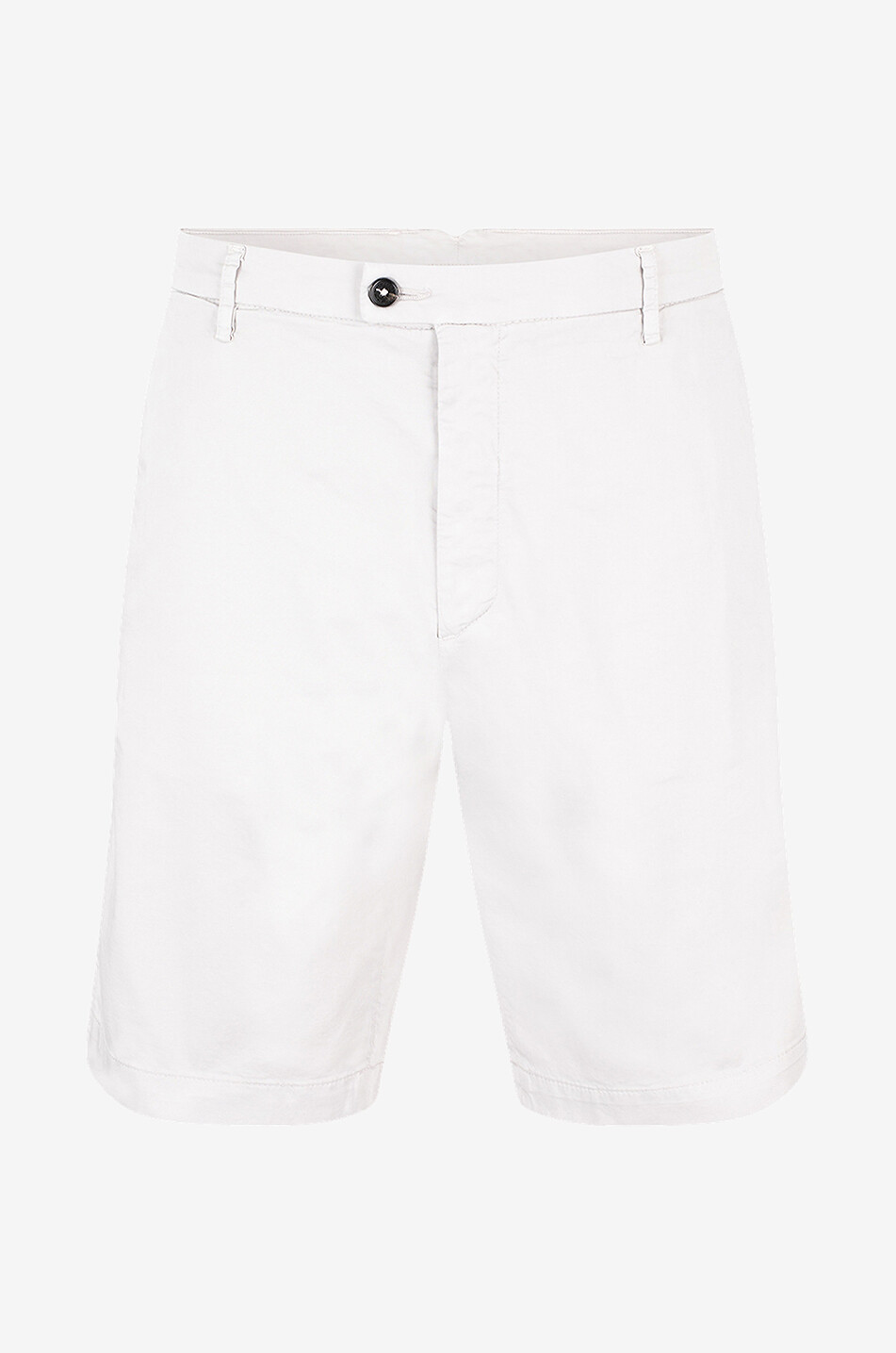 MAURIZIO BALDASSARI Bermudashorts aus Baumwolle und Seide Herren Hellbeige 1