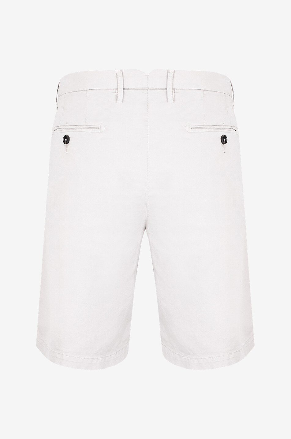 MAURIZIO BALDASSARI Bermudashorts aus Baumwolle und Seide Herren Hellbeige 2