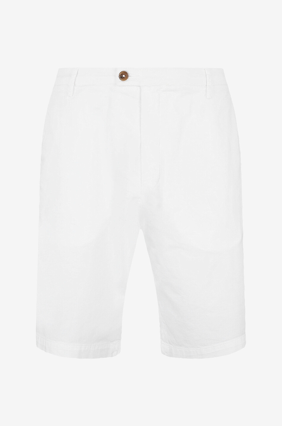 MAURIZIO BALDASSARI Bermudashorts aus Baumwolle und Seide Herren CREMEFARBEN 1