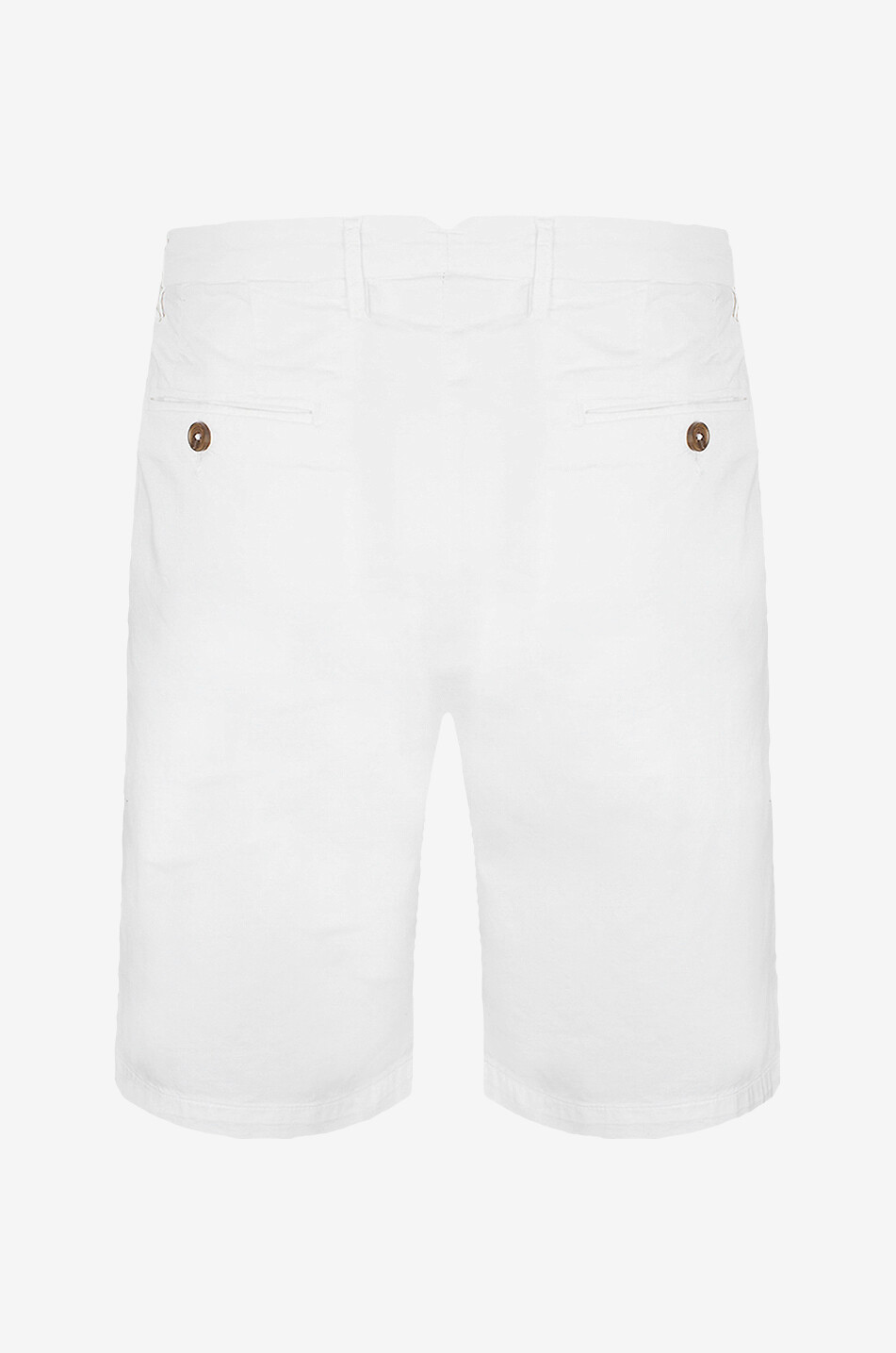 MAURIZIO BALDASSARI Bermudashorts aus Baumwolle und Seide Herren CREMEFARBEN 2