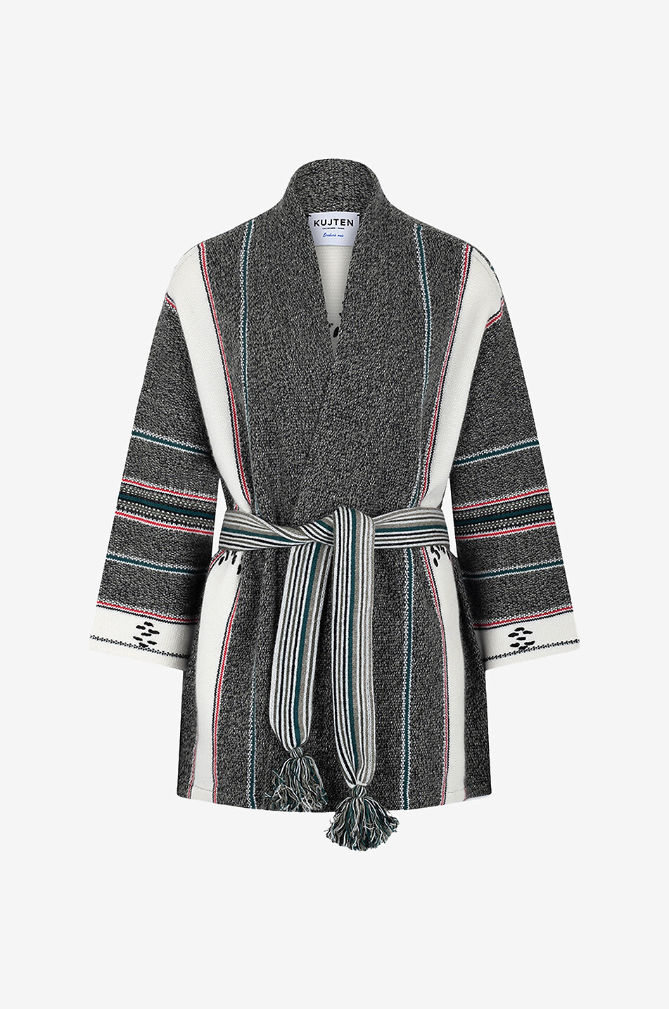 KUJTEN Cardigan en cachemire Kamala Femme MULTICOLORE 1