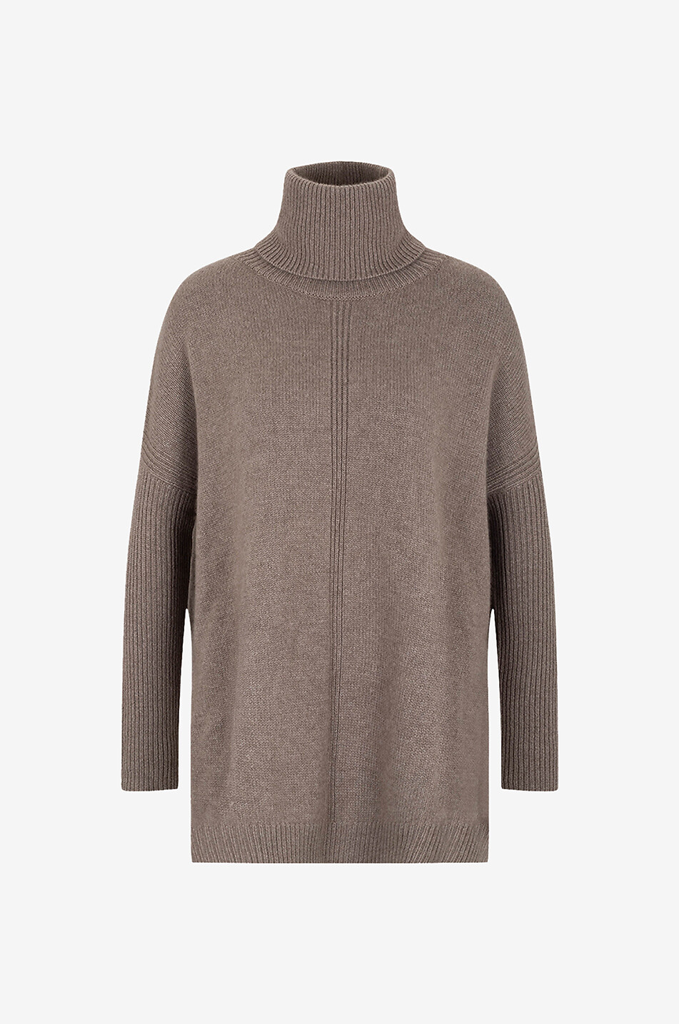 KUJTEN Pull à col roulé en cachemire Tali Femme MARRON 1
