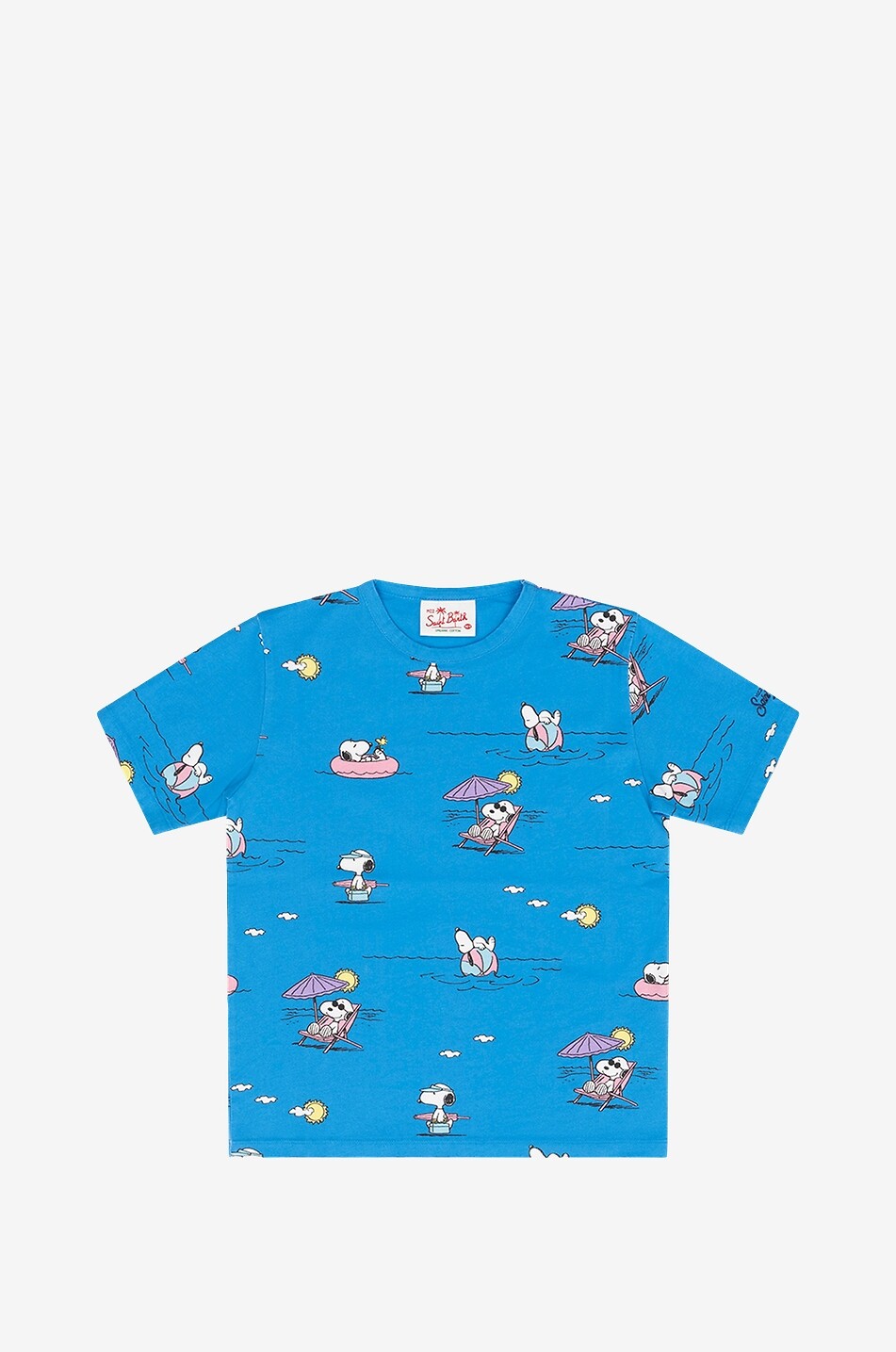 Snoopy Beachilling children's cotton T-shirt