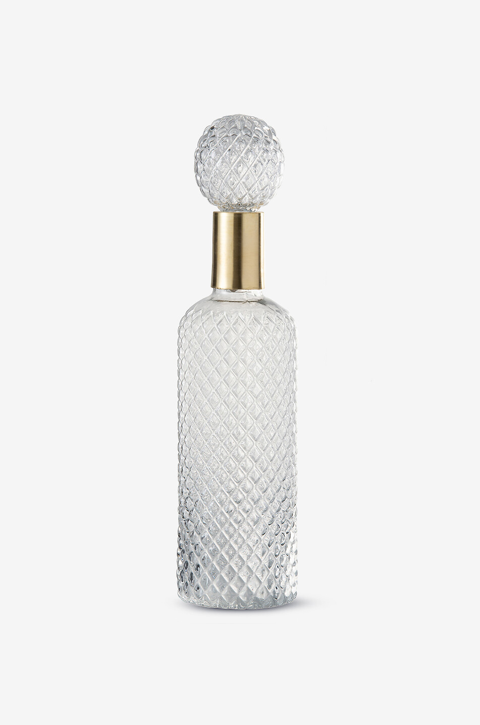 JOLIPA Grosse Glasflasche Haus WEISS 4