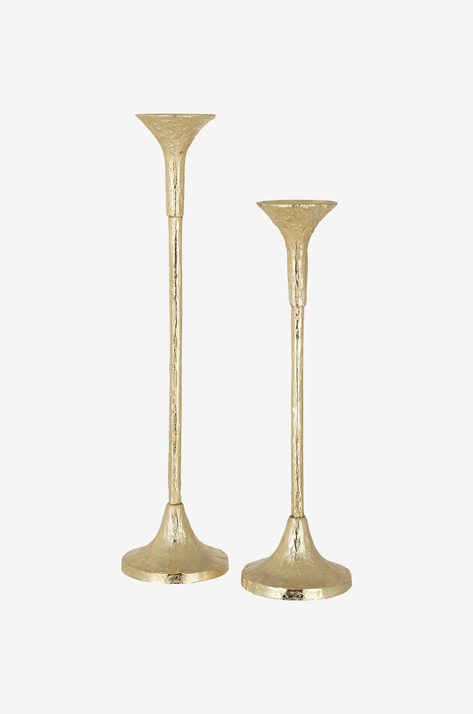 Lot de deux chandeliers