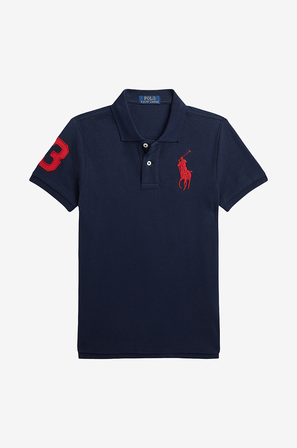 Jungen-Kurzarm-Polohemd Big Pony
