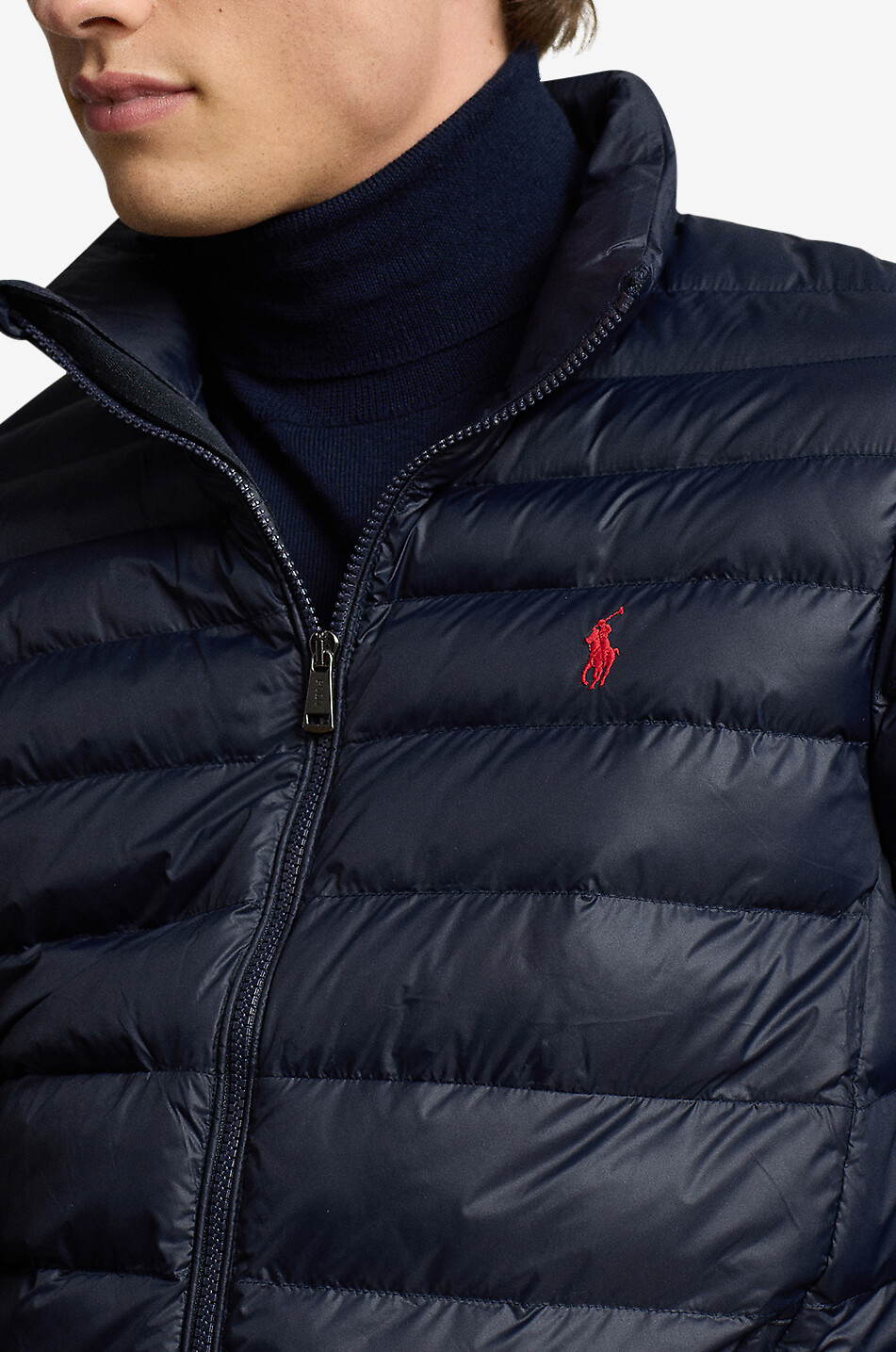 Polo packable down jacket on sale