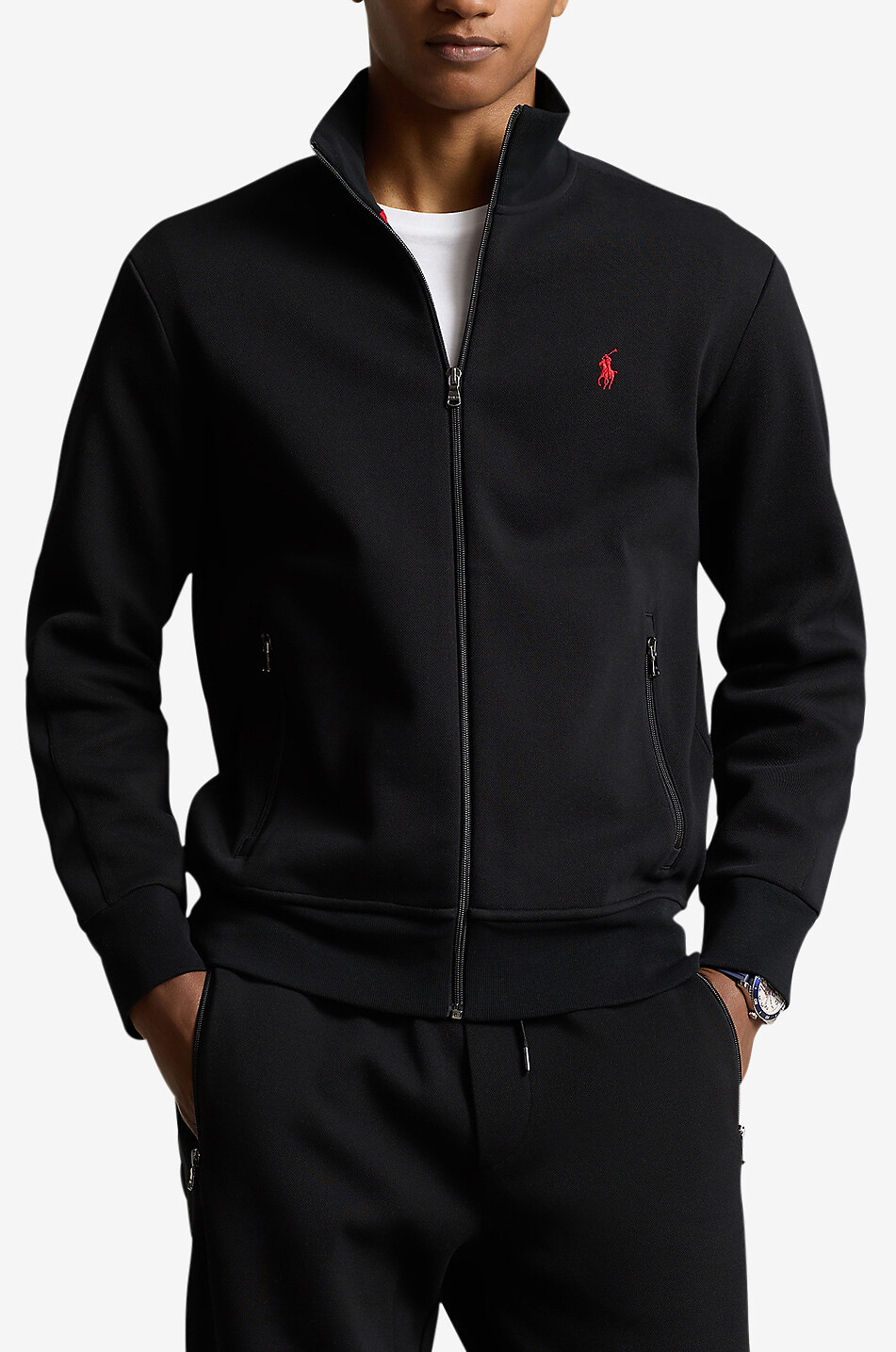 Pony sweat jacket with stand up collar POLO RALPH LAUREN Bongenie