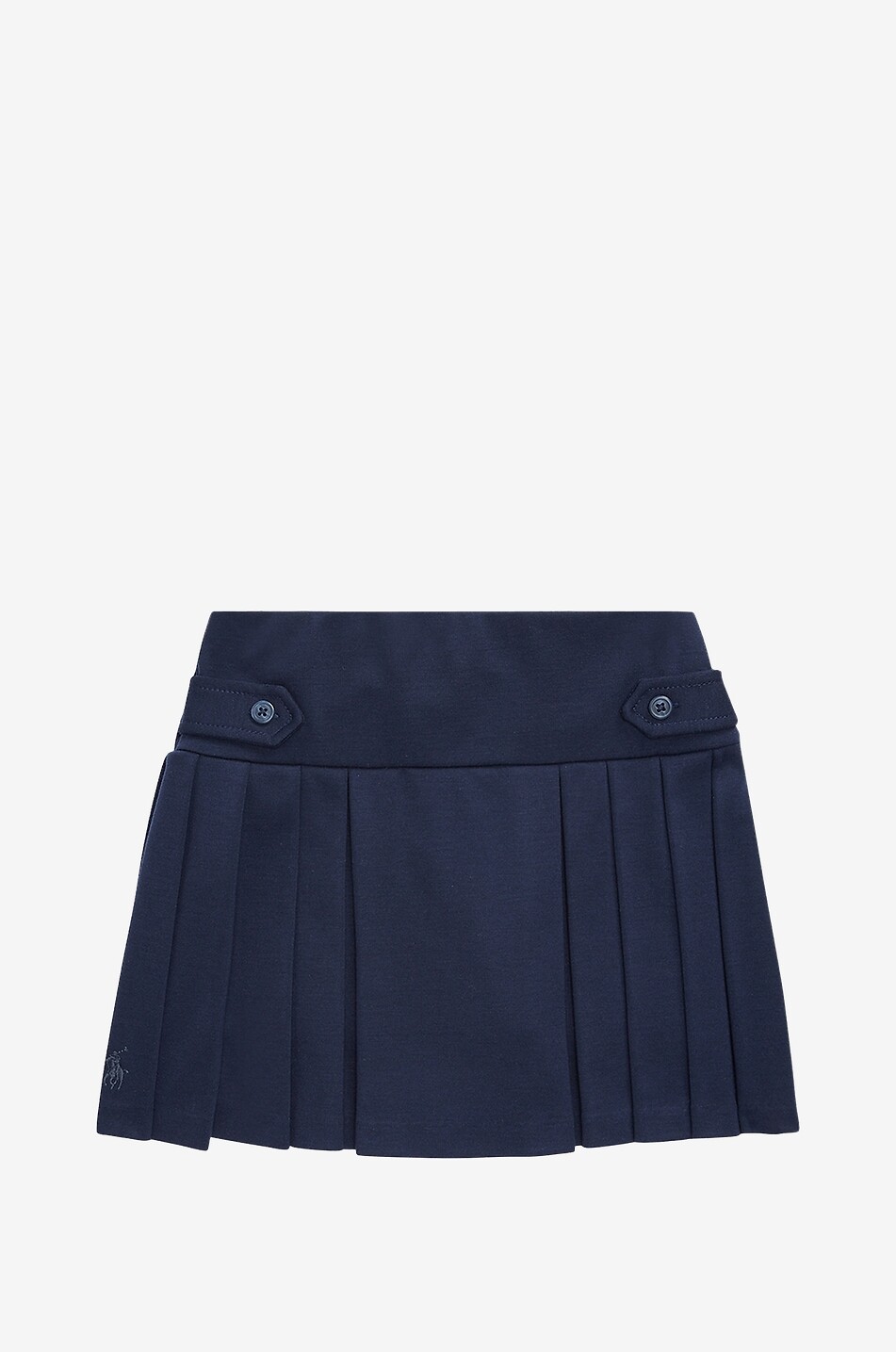 Minijupe plissée avec short intégré fille