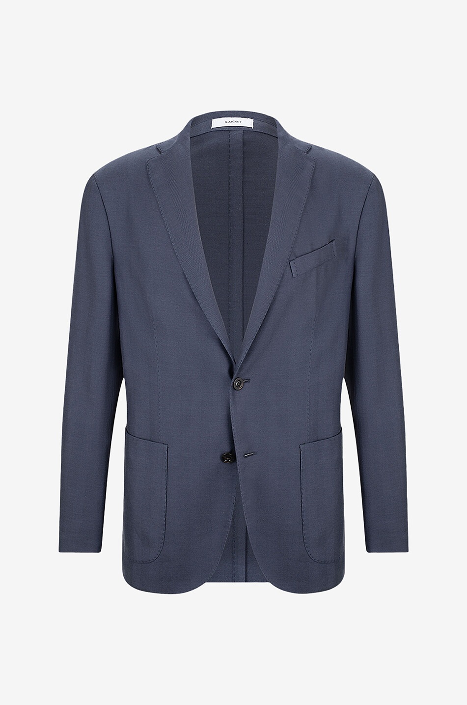 BOGLIOLI K.Jacket single-breasted virgin wool blazer Men DARK BLUE 1