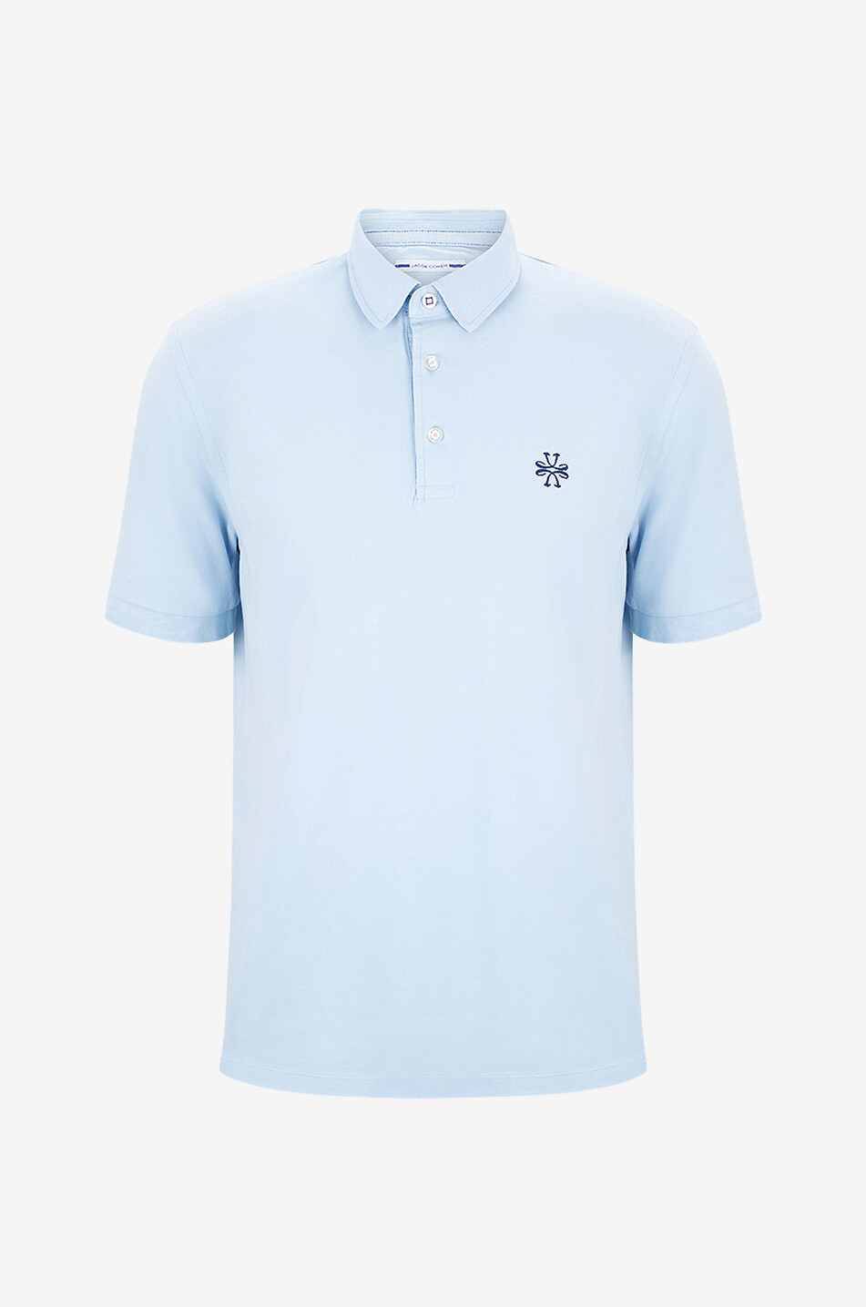 JACOB COHEN Kurzärmeliges Polohemd aus Baumwolle Herren HELLBLAU 1
