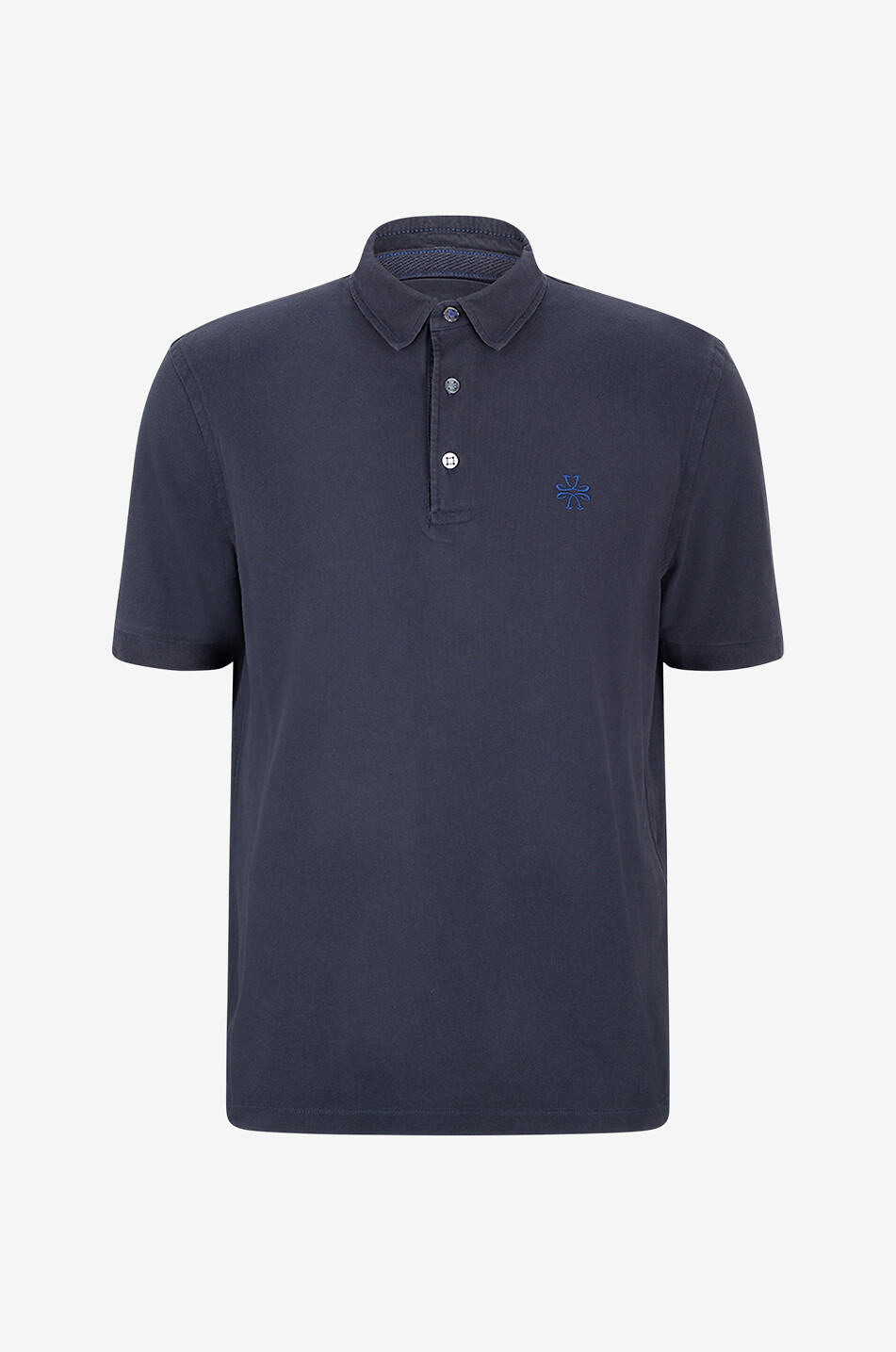 JACOB COHEN Polo à manches courtes en coton Homme BLEU FONCE 1