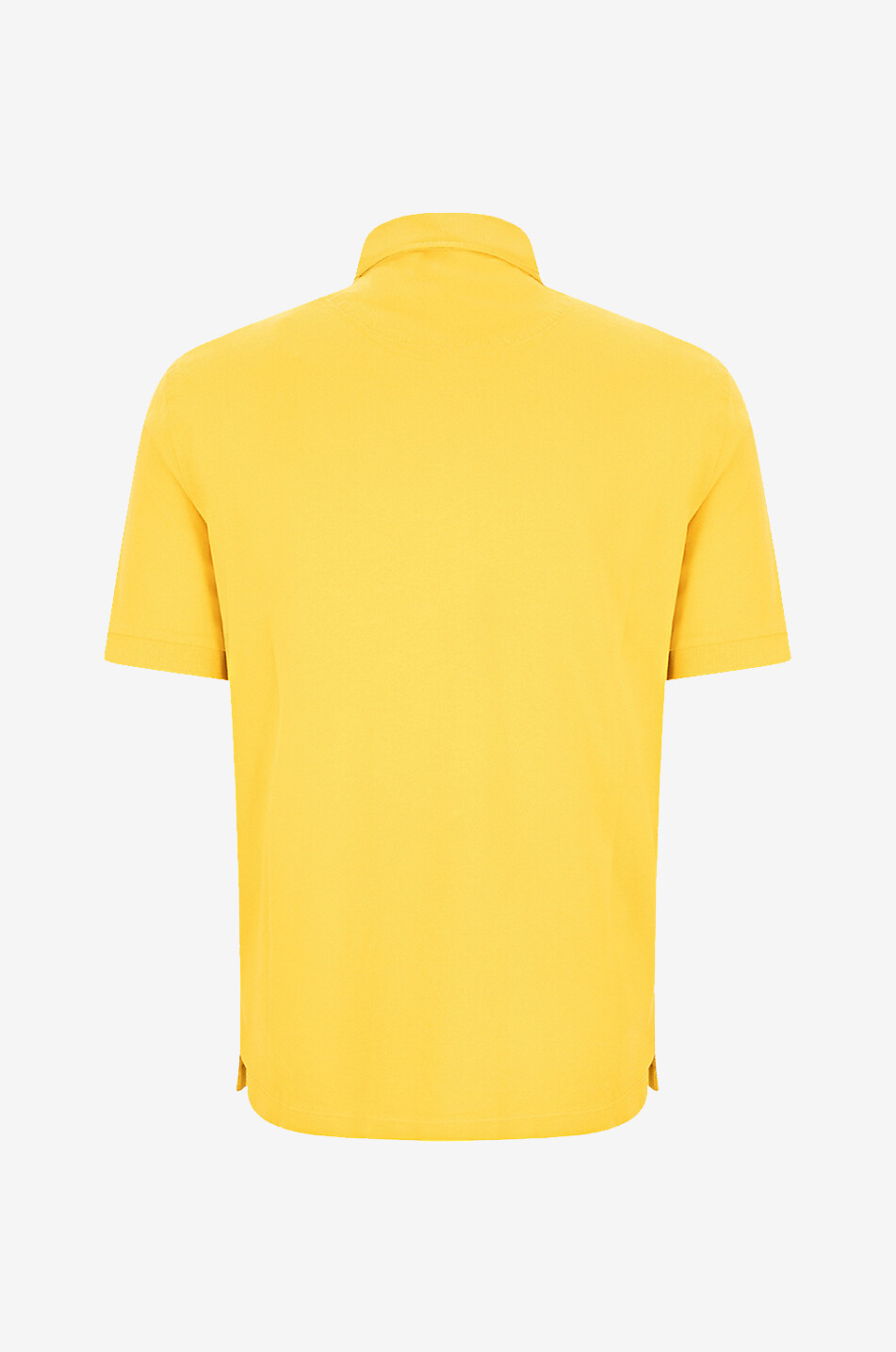 JACOB COHEN Polo à manches courtes en coton Homme JAUNE MOYEN 2