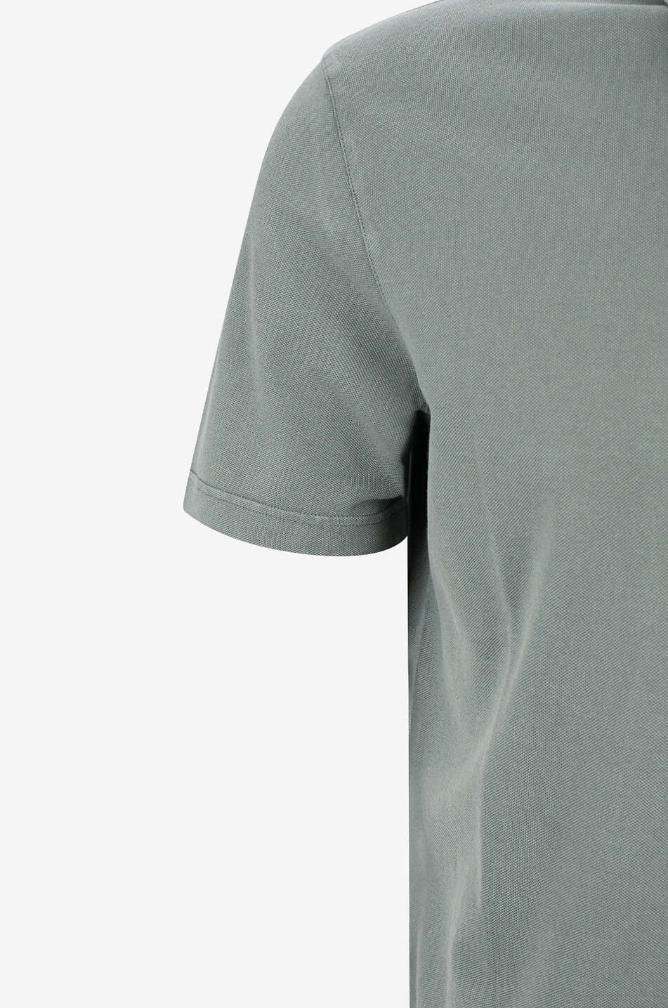 FEDELI Polohemd aus Baumwolle Bell Herren DUNKELGRÜN 3